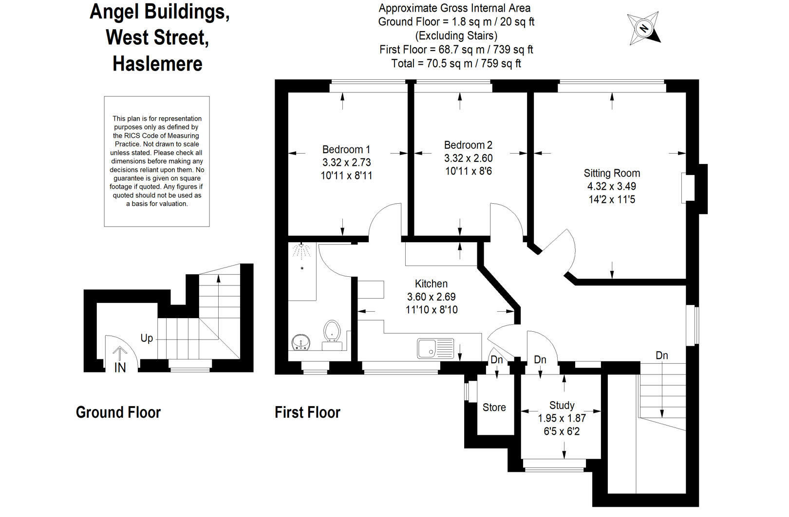 West Street, Haslemere floorplan