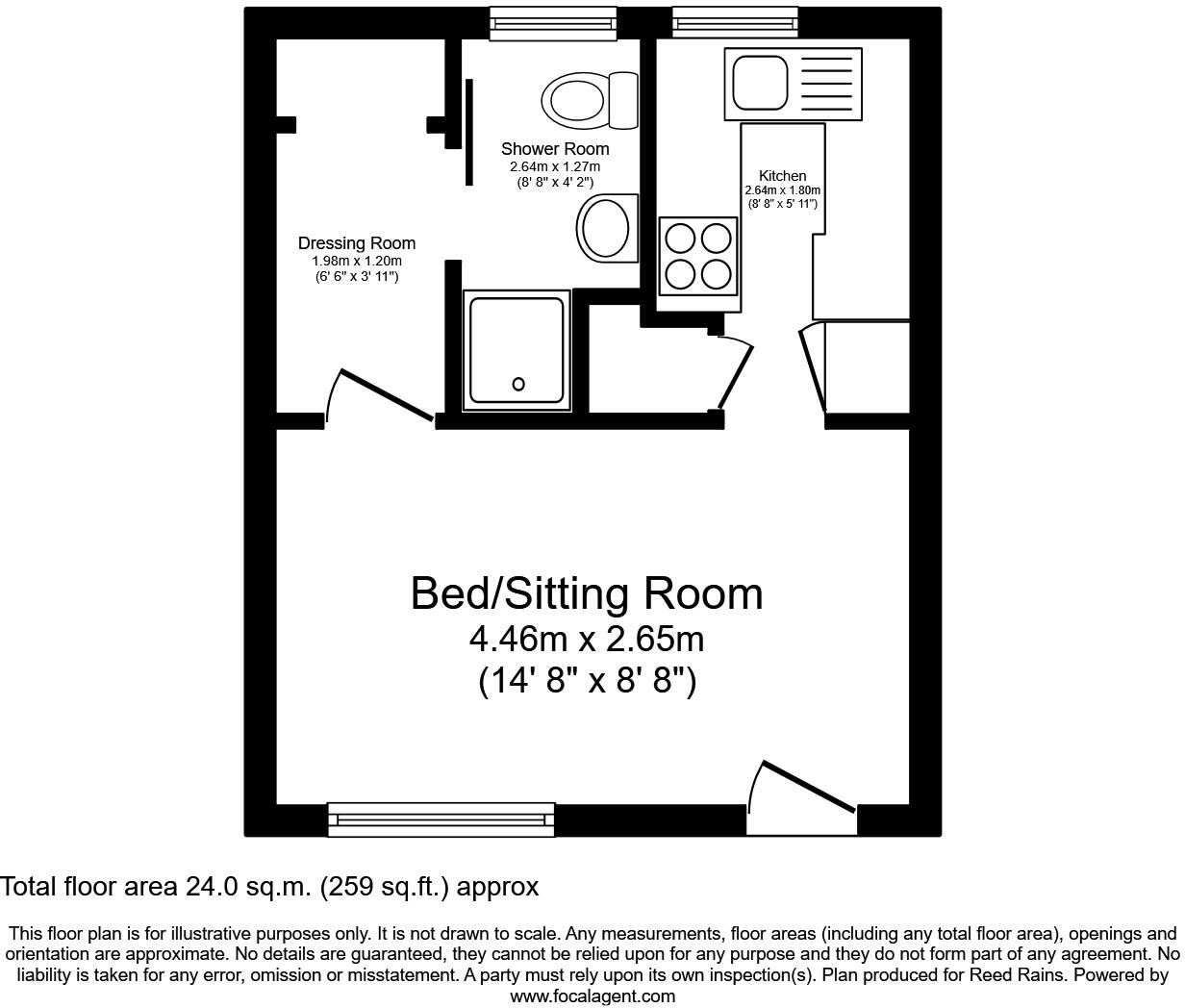 Golf View, Ingol, Preston, Lancashire, PR2 floorplan