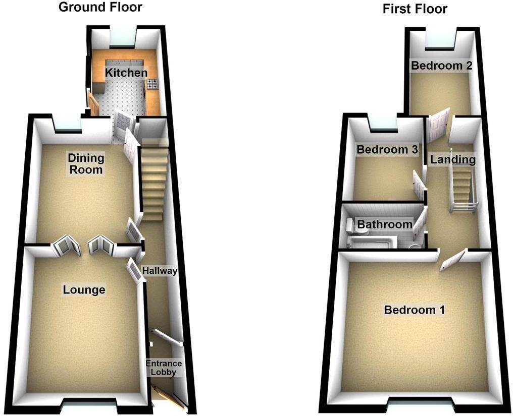 Curzon Road West, Wallsend floorplan