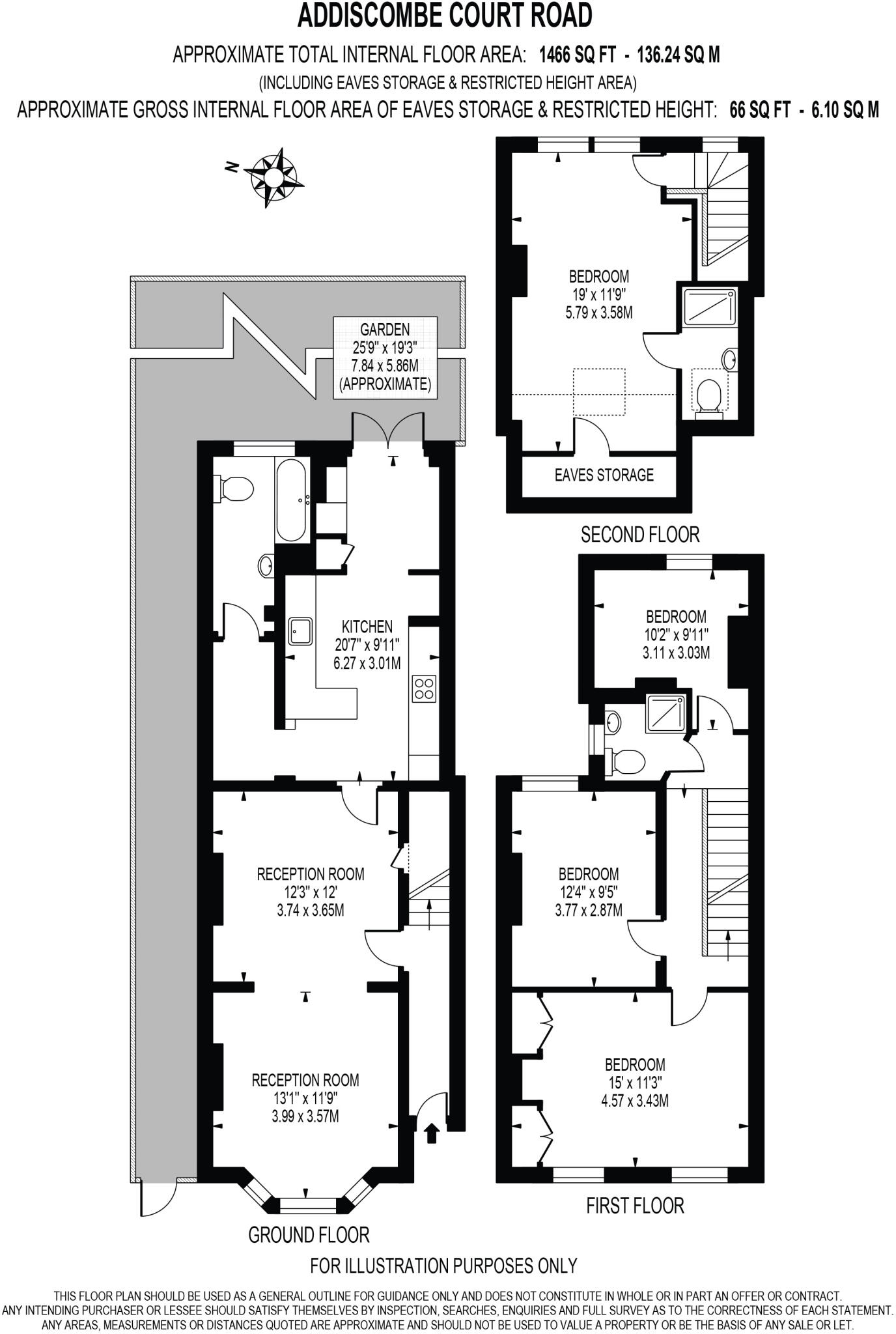 Addiscombe Court Road, East Croydon floorplan