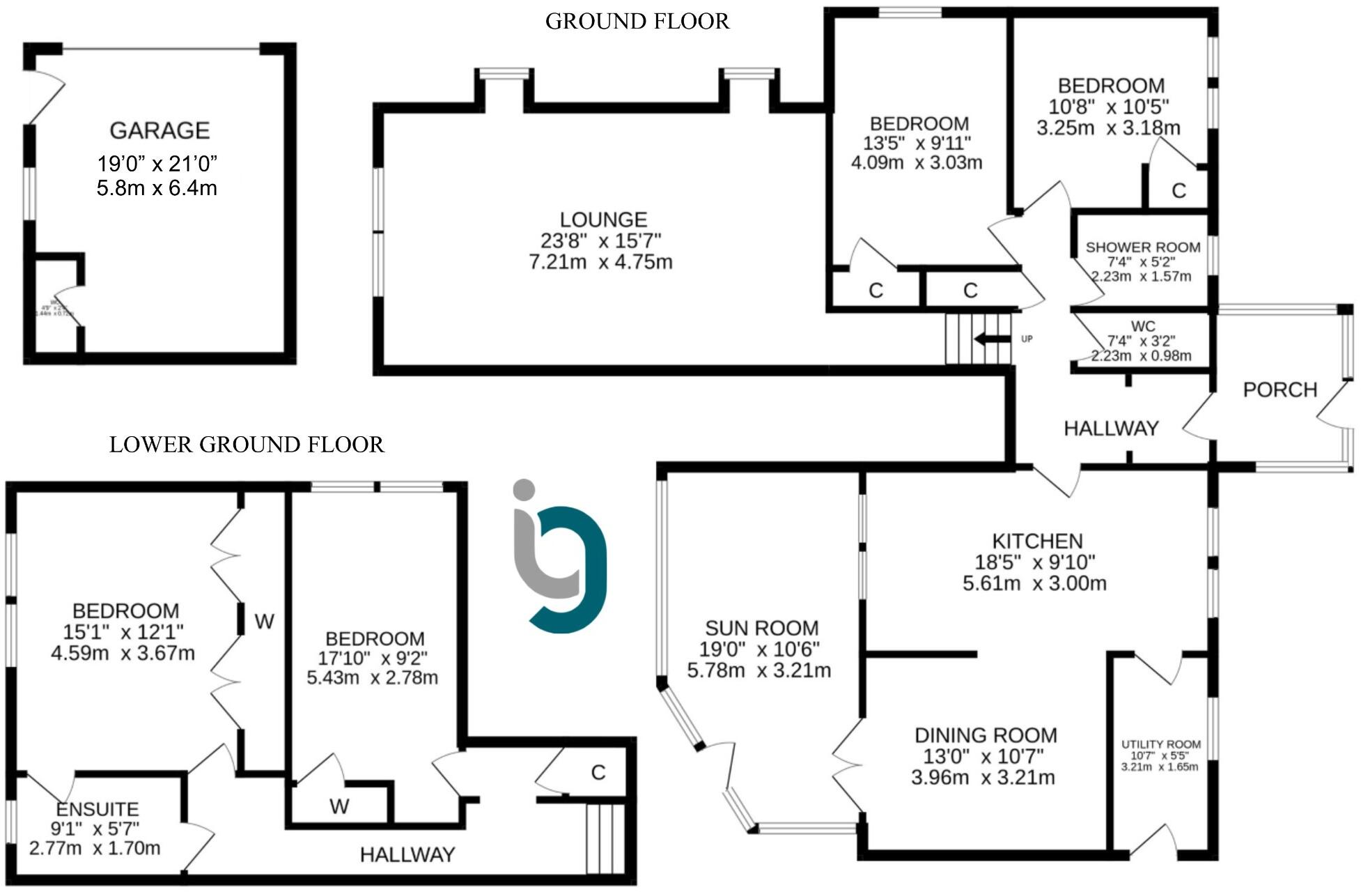 14 Vorlich Road, Lochearnhead, Perthshire, FK19 8QG floorplan