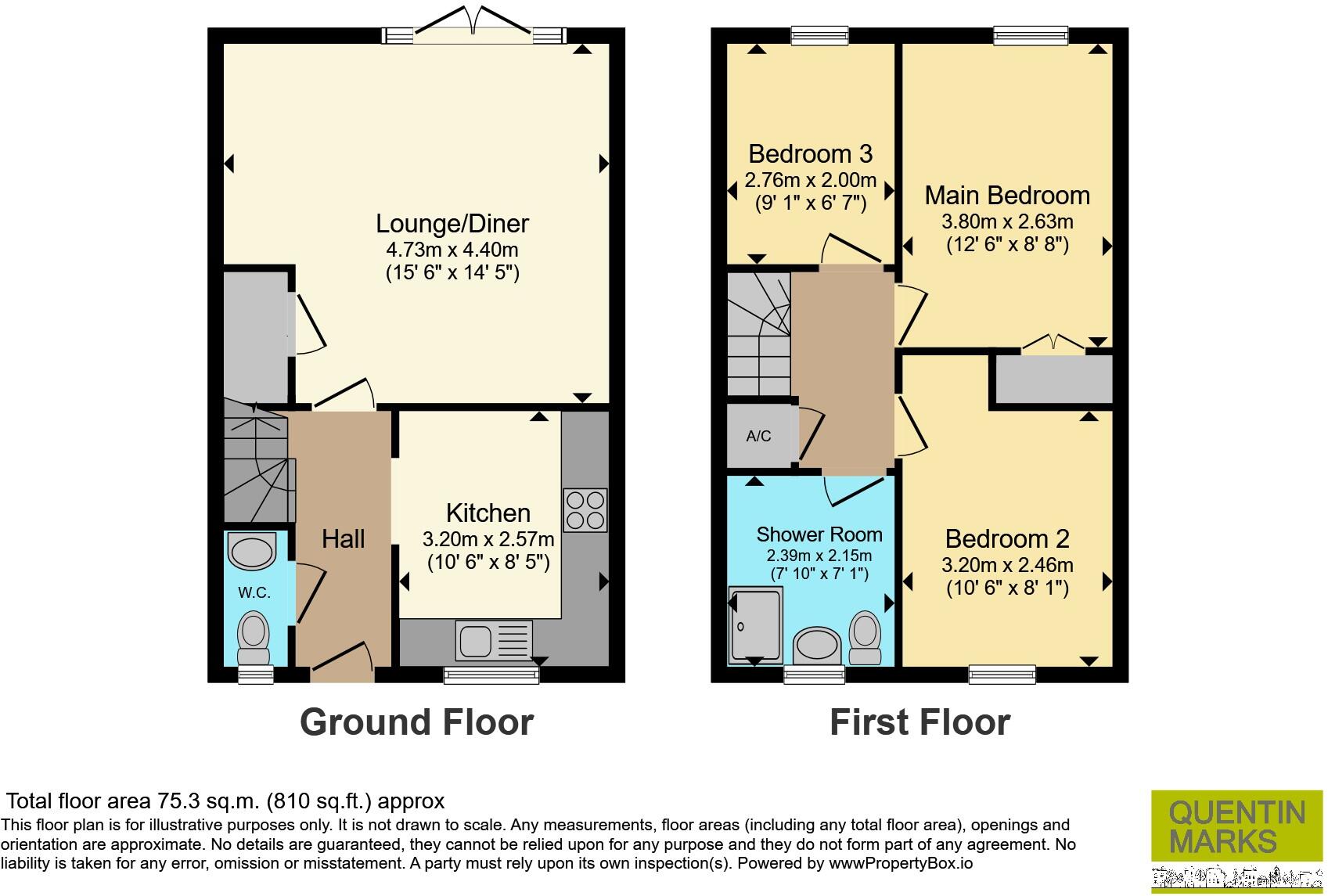 The Pollards, Bourne floorplan