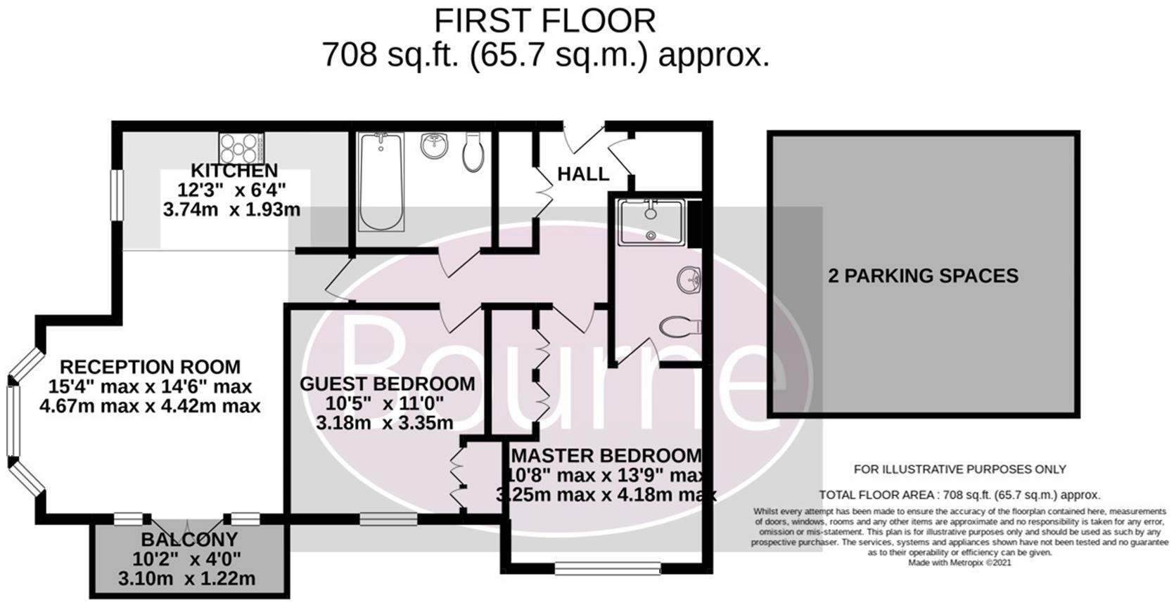 Albury Road, Guildford, Surrey, GU1 floorplan