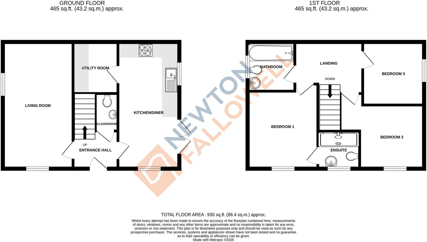 Sovereign Way, Stamford, PE9 floorplan