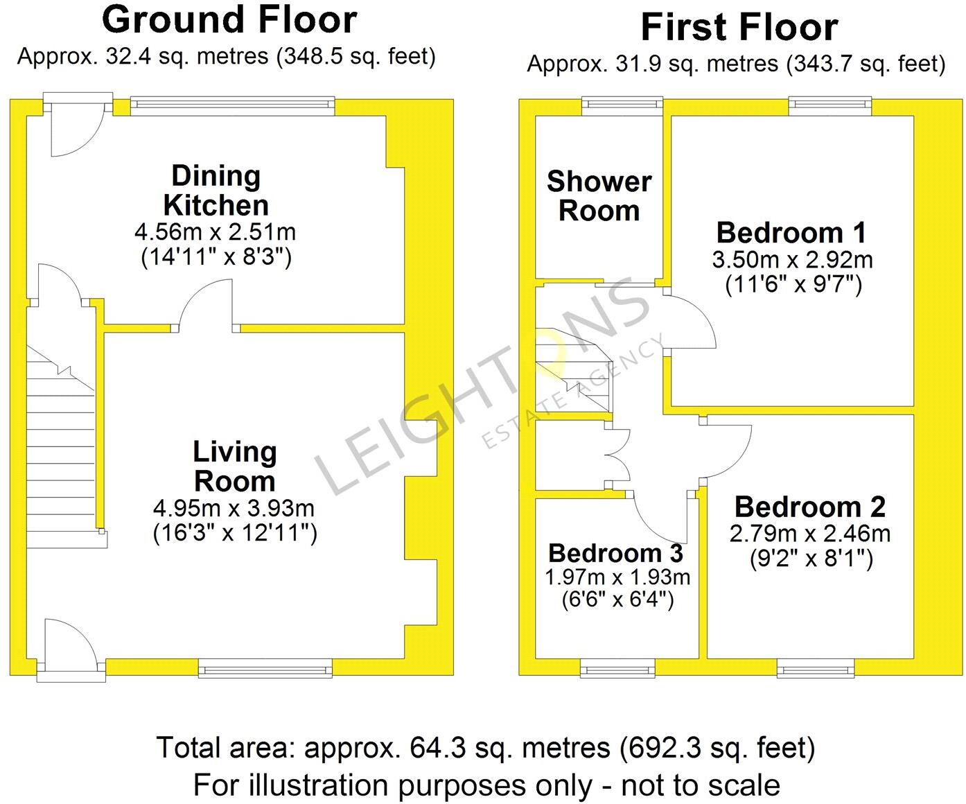Wheatlands Lane, Cross Hills, BD20 floorplan
