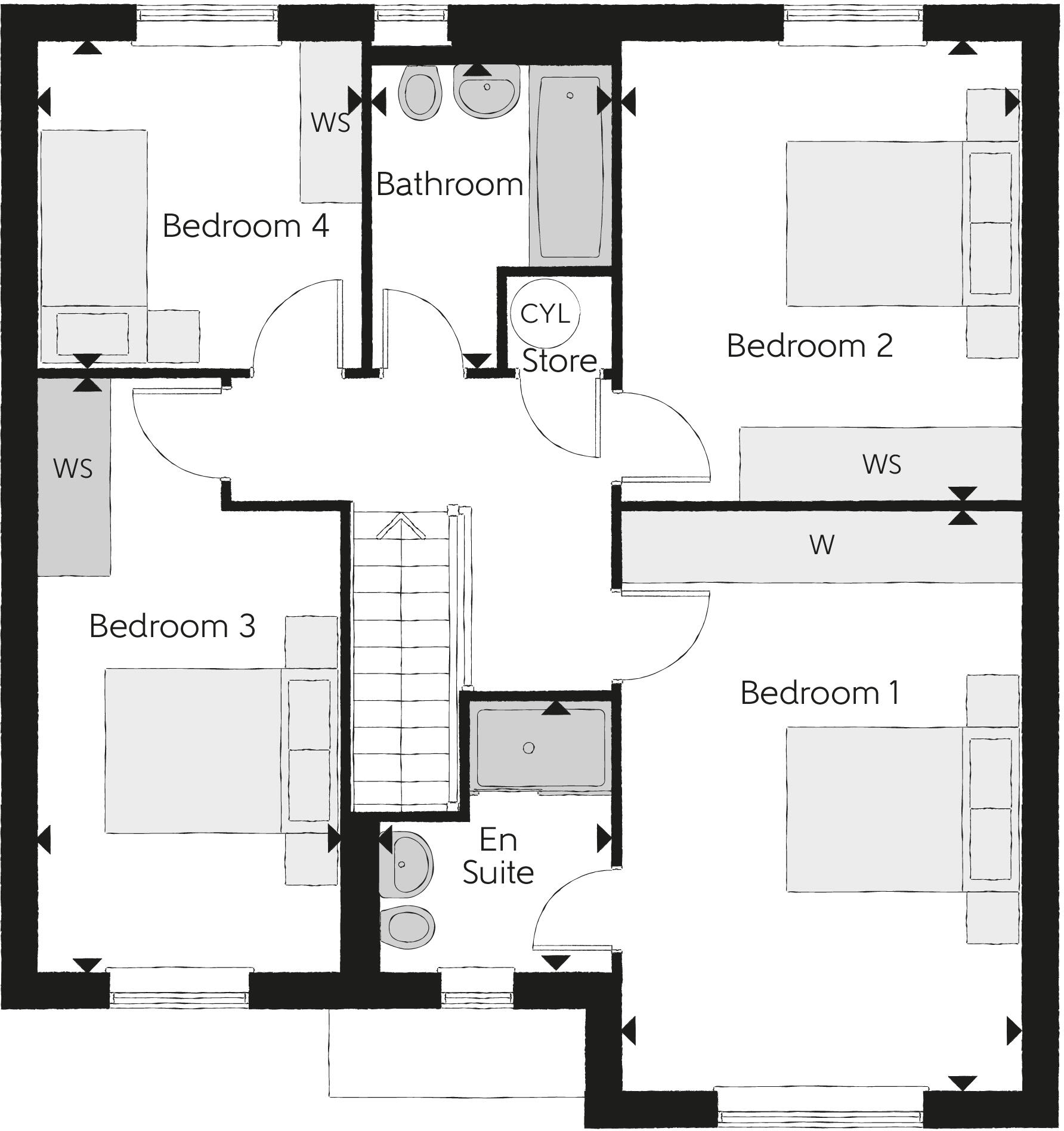 Off North Road,
Stevenage,
Hertfordshire,
SG1 4BB floorplan