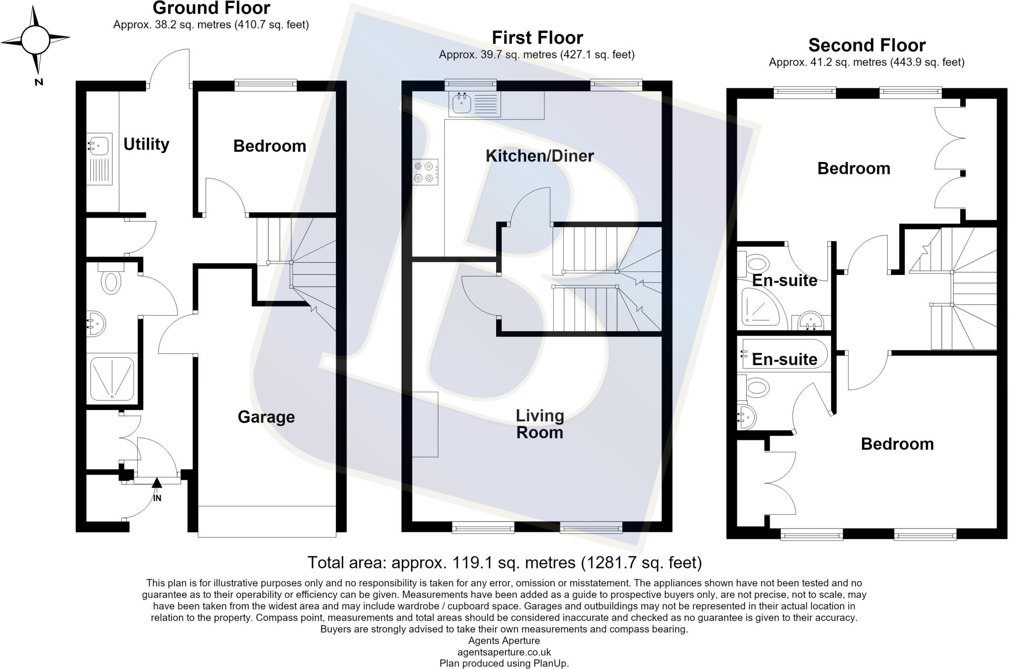Bancroft Chase, Hornchurch, RM12 floorplan