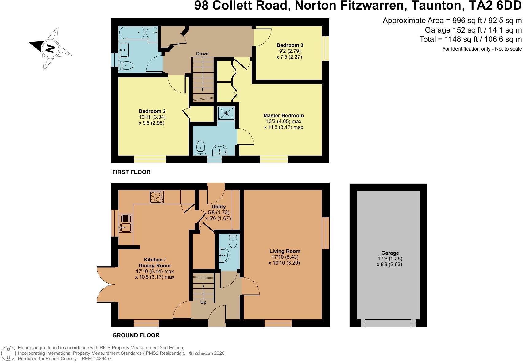 Collett Road, Norton Fitzwarren floorplan