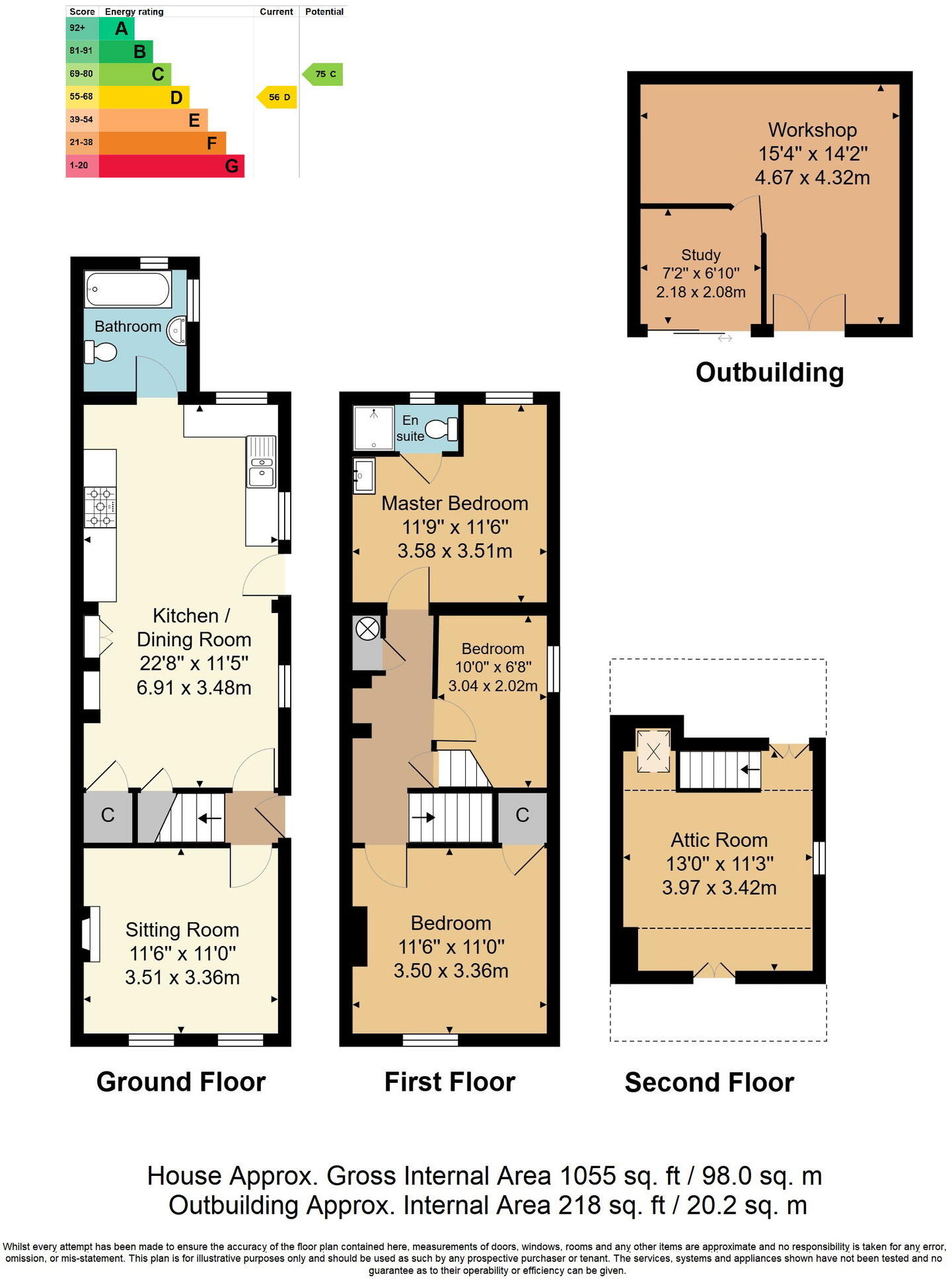 Charles Street, Southborough floorplan
