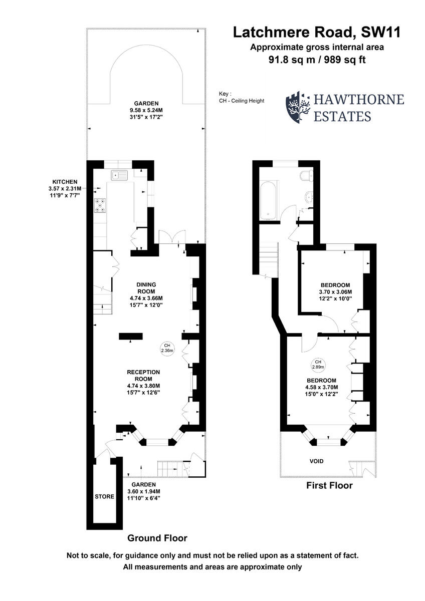 Latchmere Road, London, SW11 floorplan