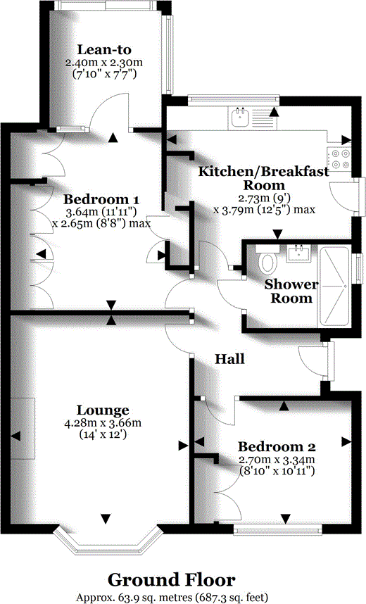 Alfred Street, Stanwick, Nottinghamshire, NN9 floorplan