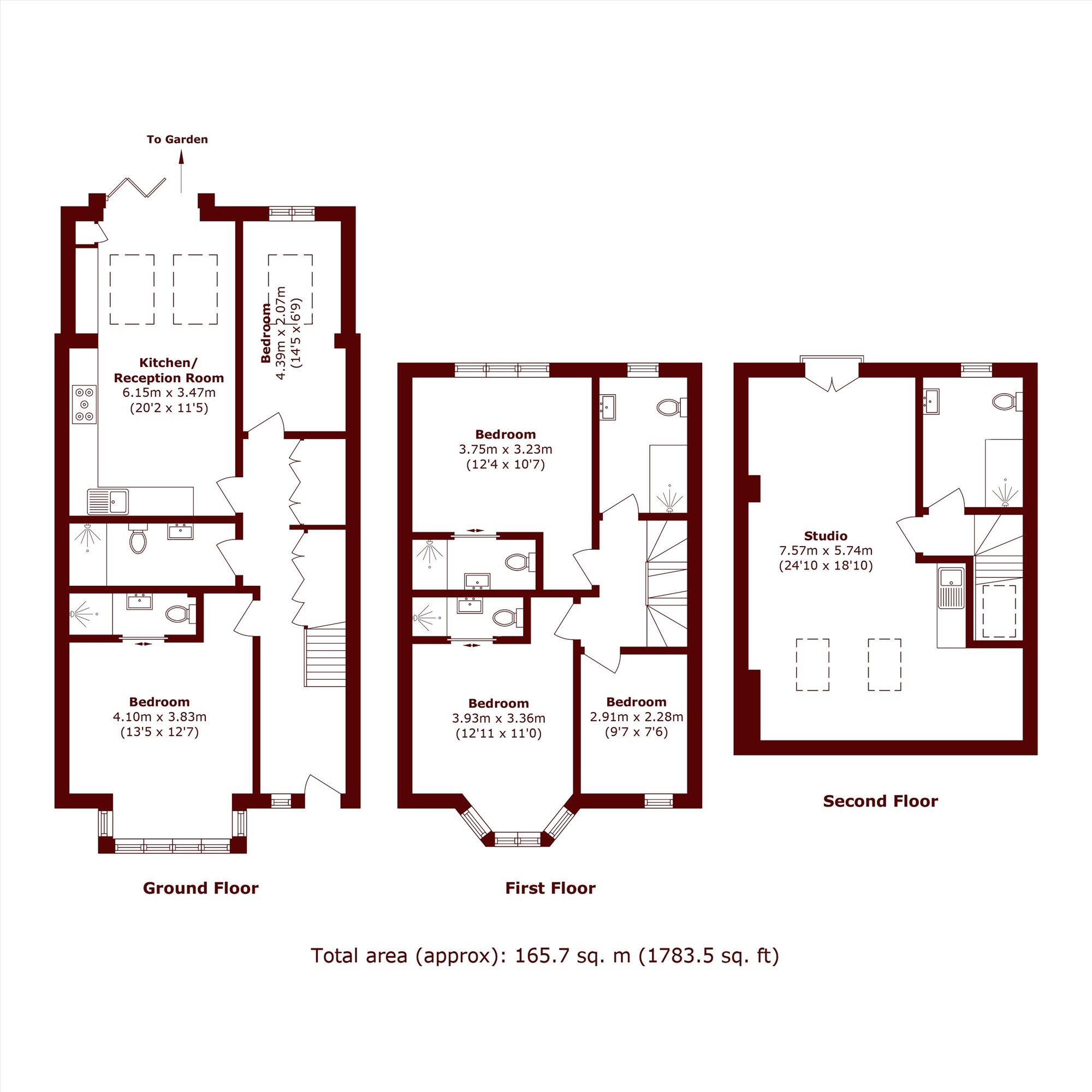 Avoca Road, Tooting floorplan