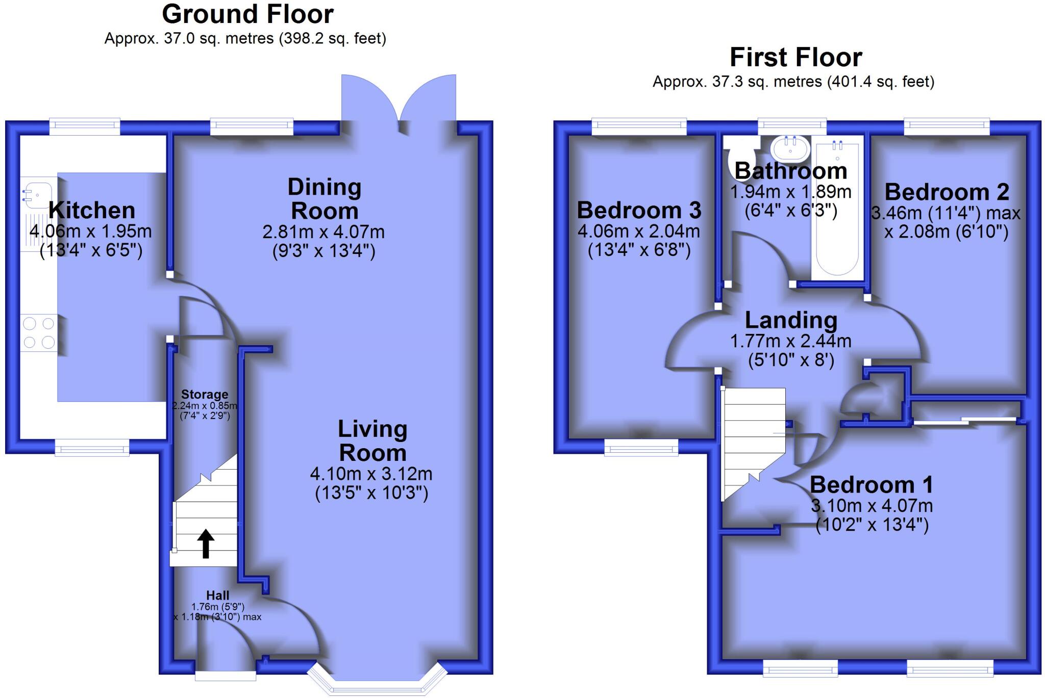 Pinewood Drive, Accrington, Lancashire, BB5 floorplan