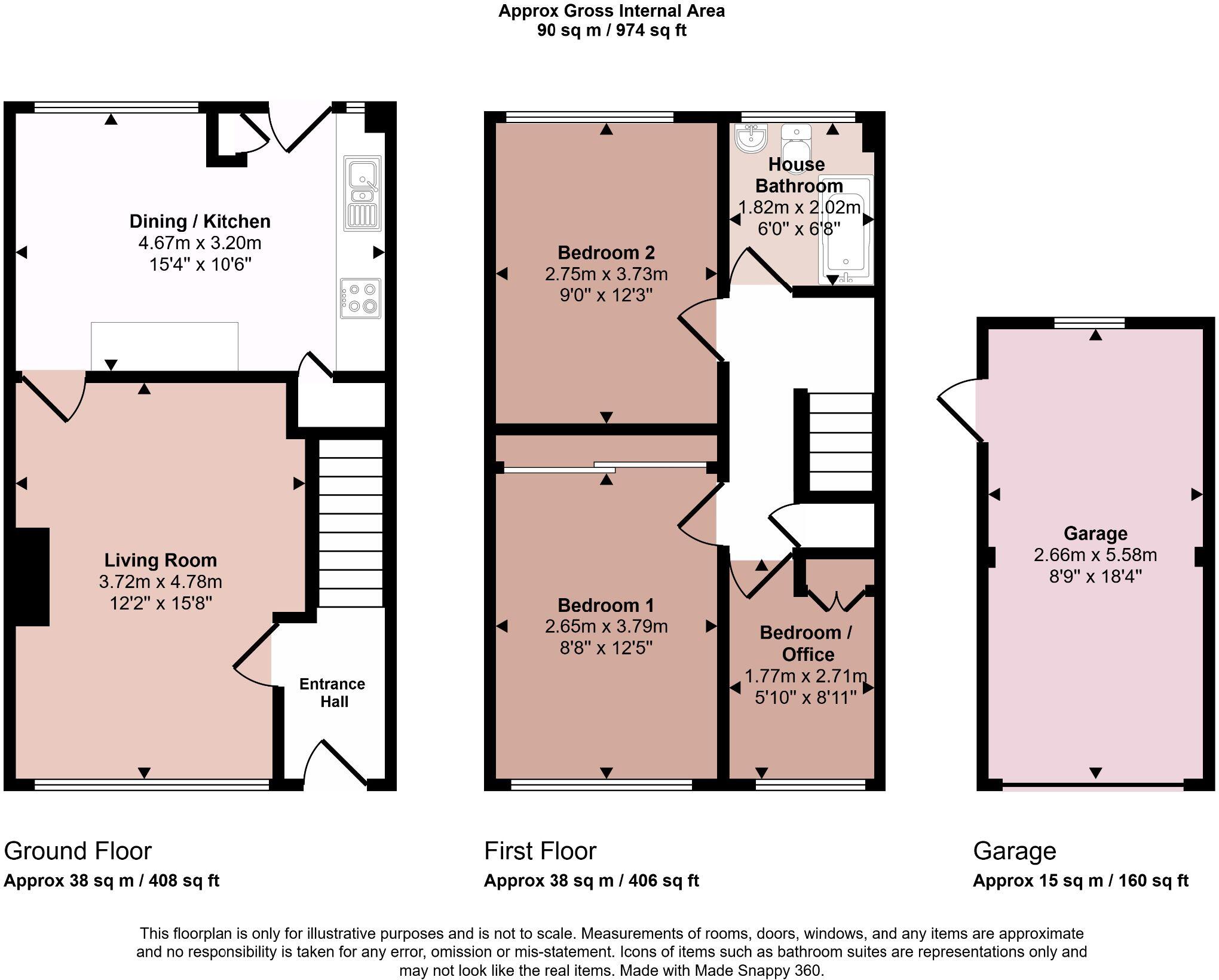 Byland Mews, Knaresborough floorplan