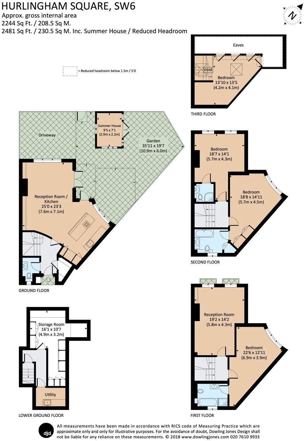 Hurlingham Square, Peterborough Road floorplan
