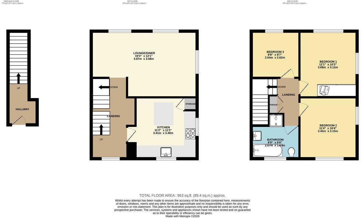 Hillyfields, Loughton, IG10 floorplan