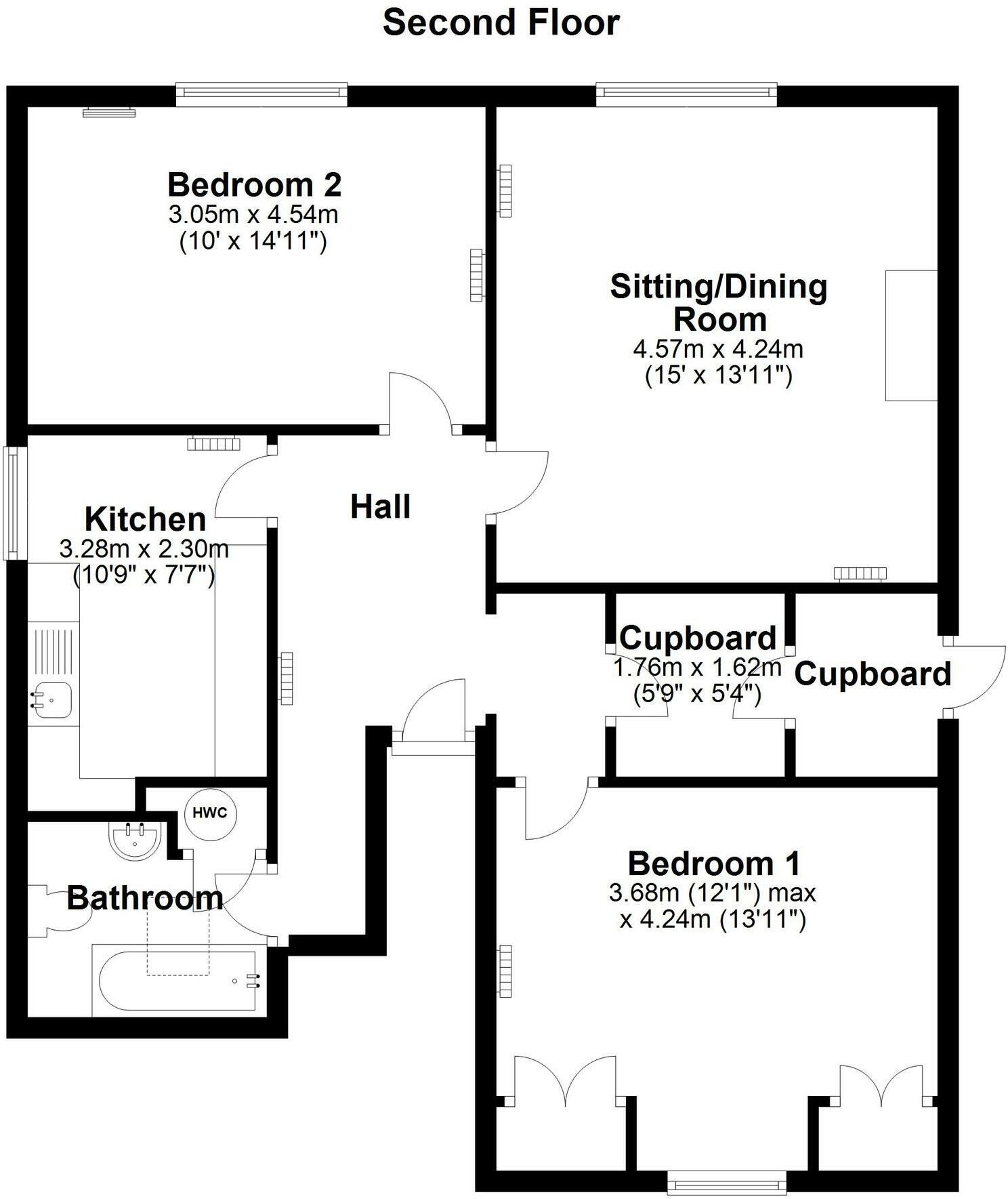 Hillside, Heath Road, Newmarket, Suffolk floorplan