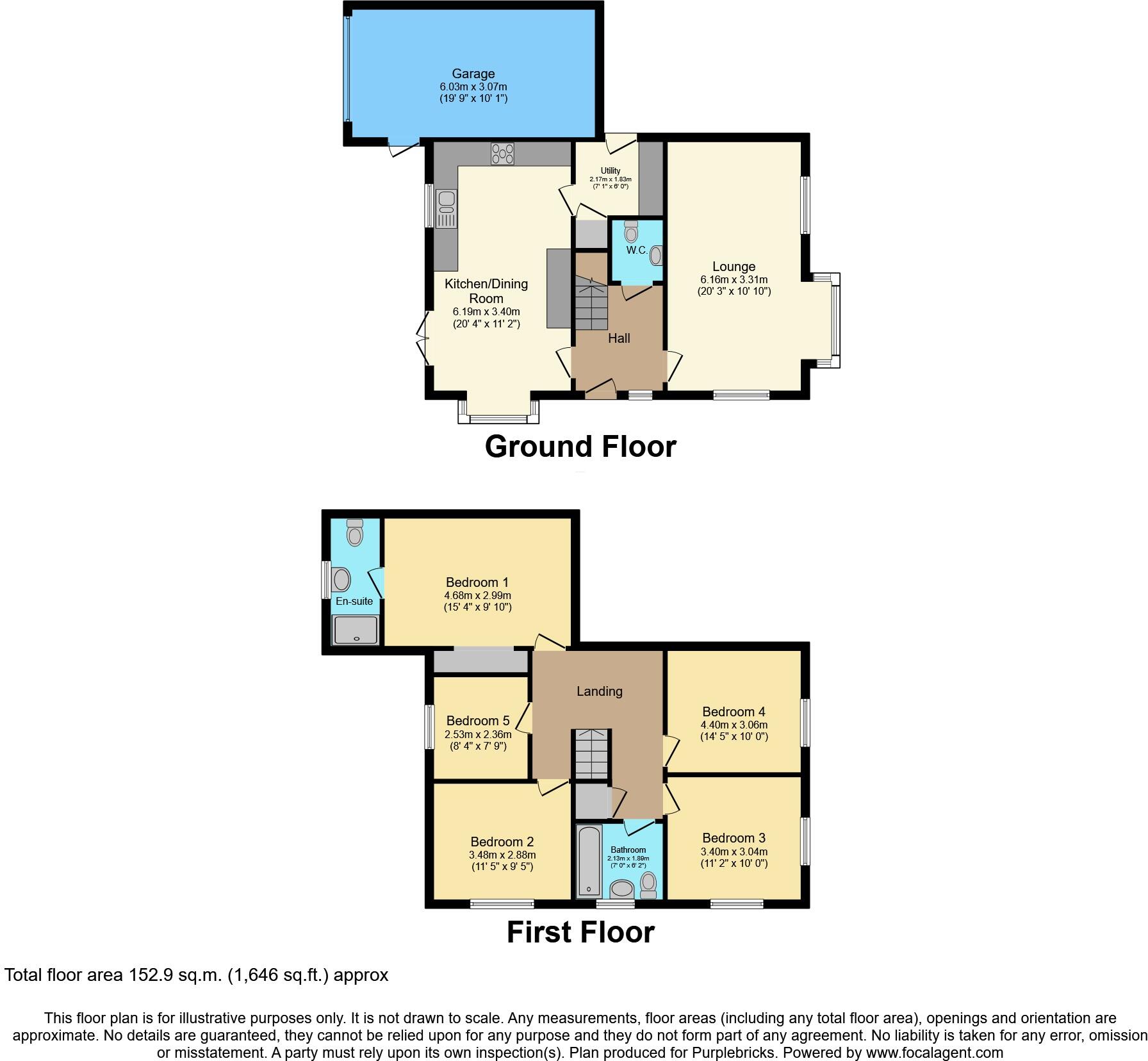 The Park, Longridge, Preston, PR3 floorplan