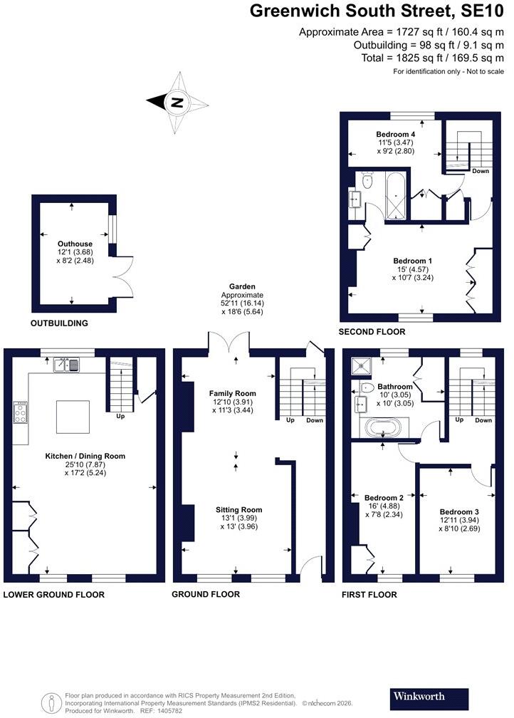 Greenwich South Street, Greenwich, London, SE10 floorplan