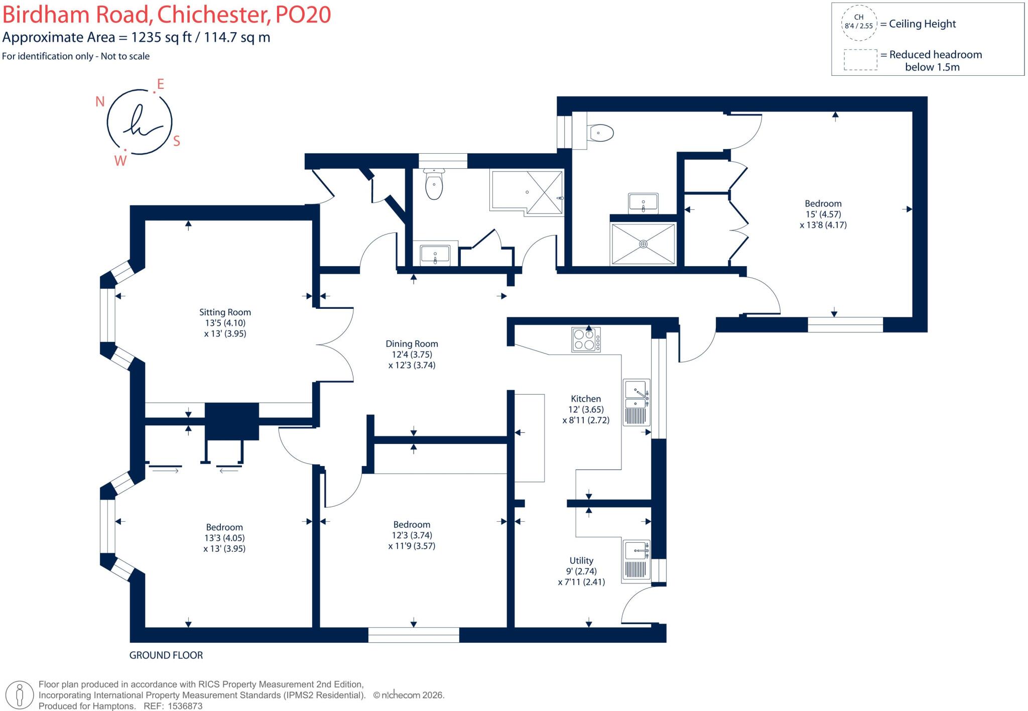 Birdham Road, Chichester, PO20 floorplan