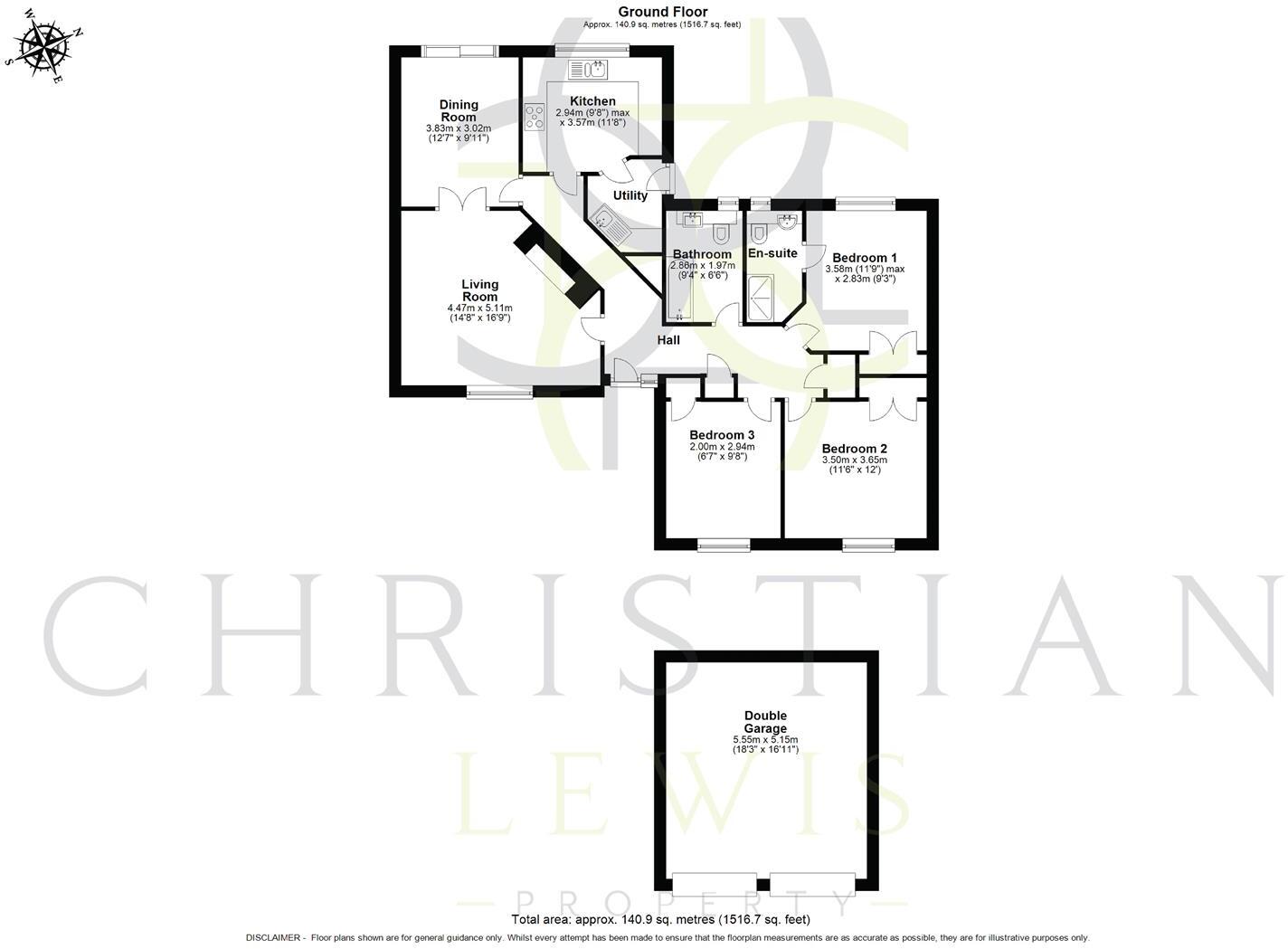 The Acre, Defford, Worcester floorplan