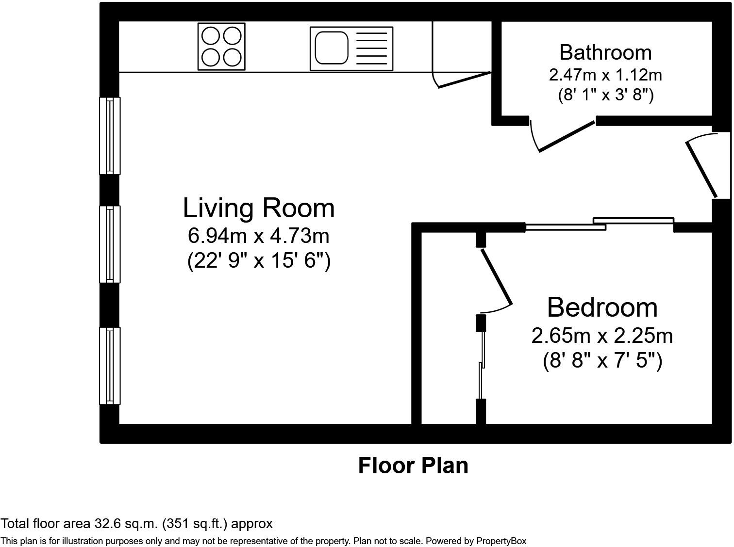 Marriotts Walk, Witney, Oxfordshire floorplan