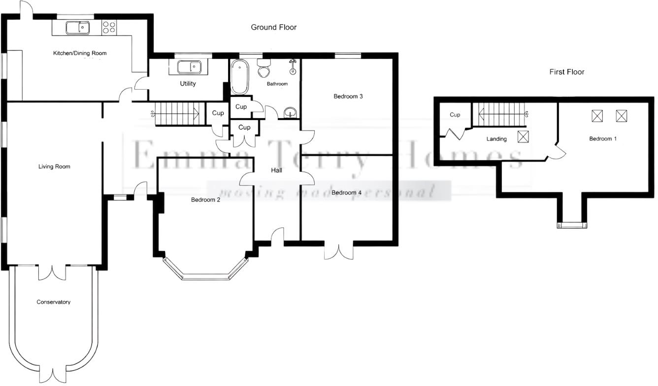 Carrington Lane, Calverton, Nottingham floorplan