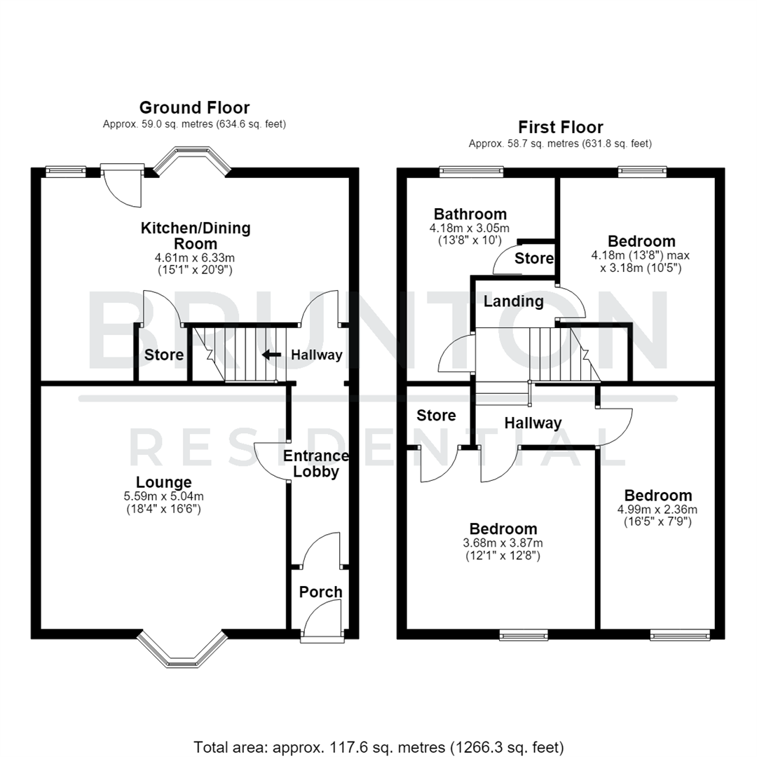 Tenter Terrace, Morpeth, NE61 floorplan
