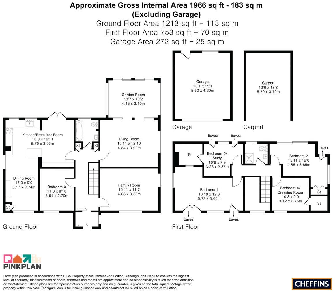 Thriplow Road, Fowlmere, Royston floorplan