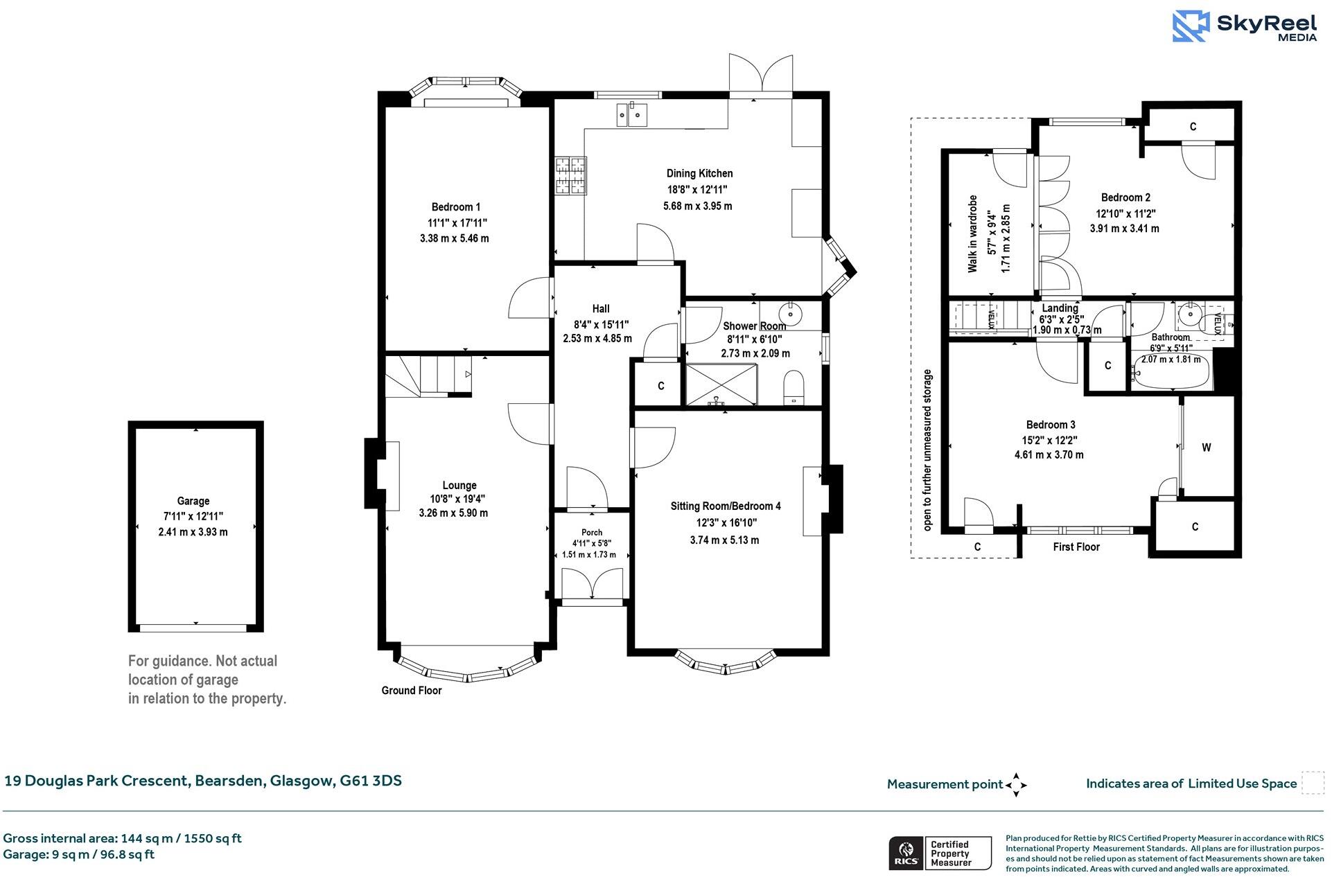 Douglas Park Crescent, Bearsden floorplan