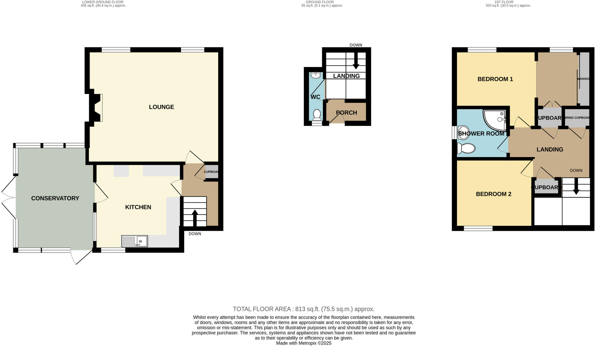 4, Pine Close, Ilfracombe, Devon, EX34 floorplan