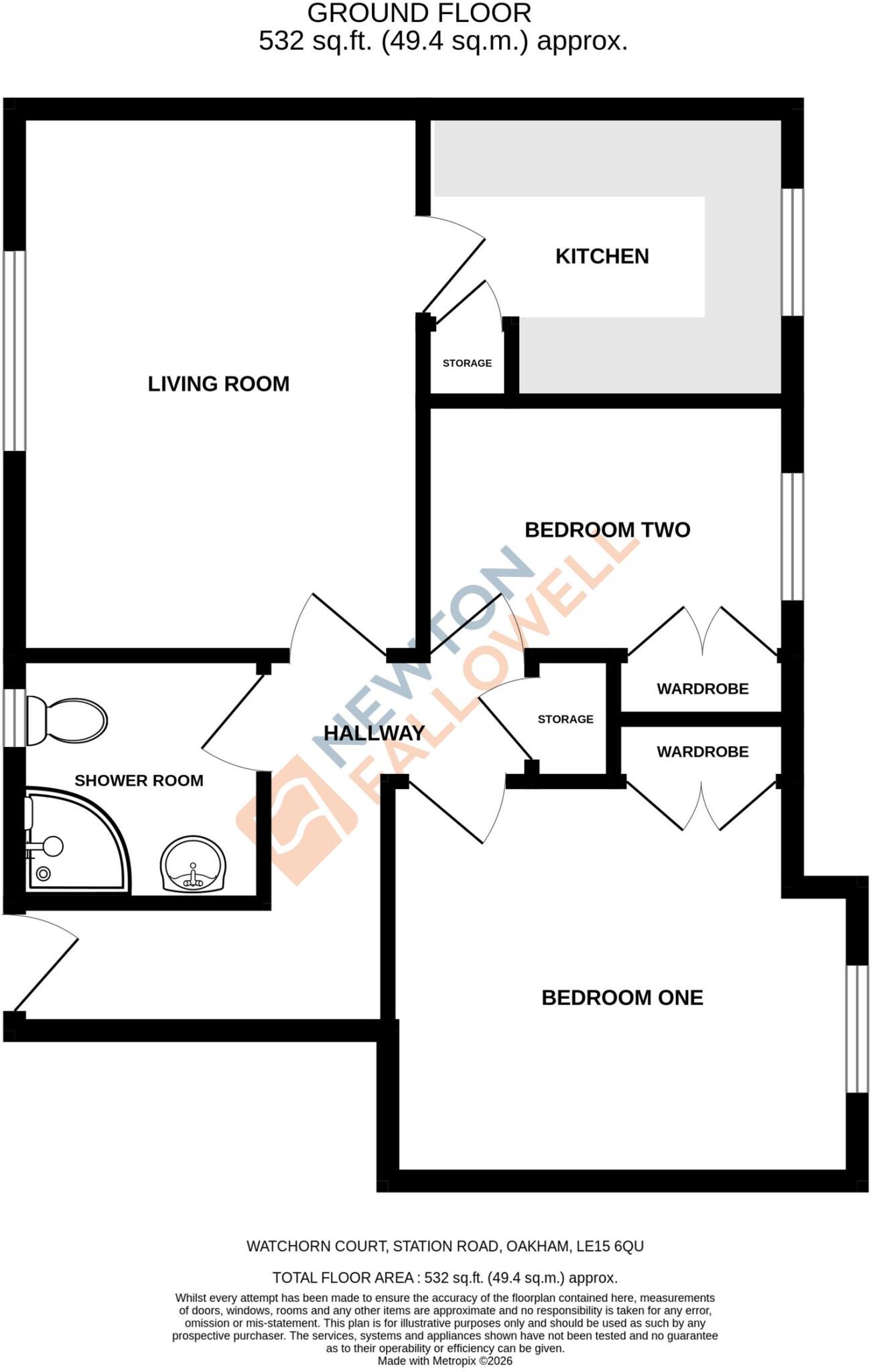 Station Road, Oakham floorplan