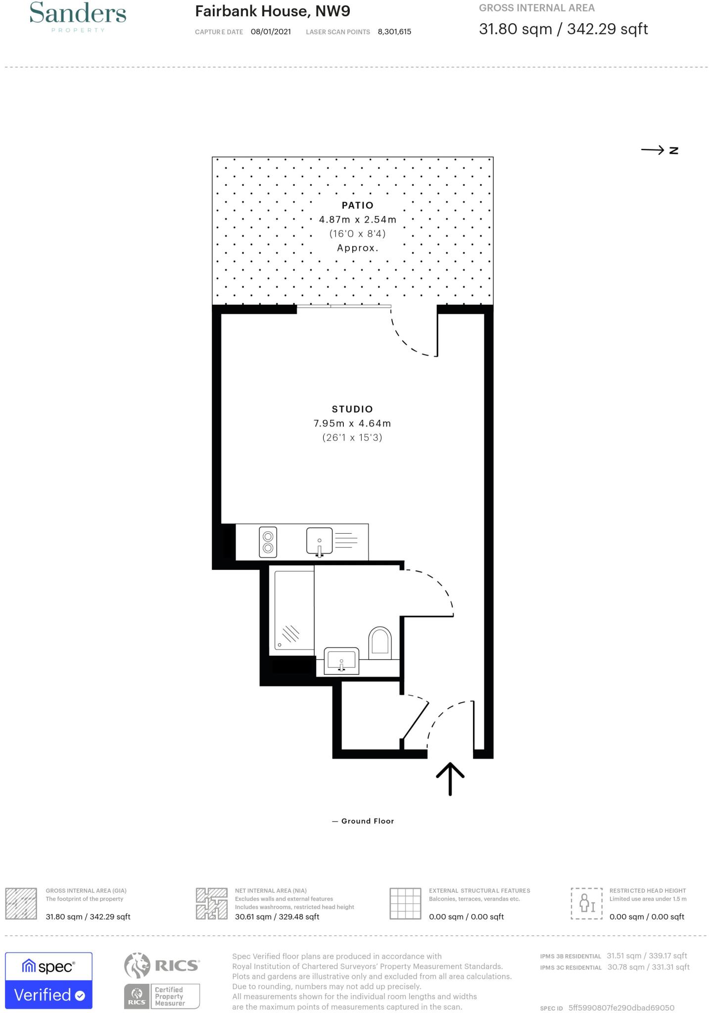 Beaufort Square, Colindale, London, NW9 floorplan