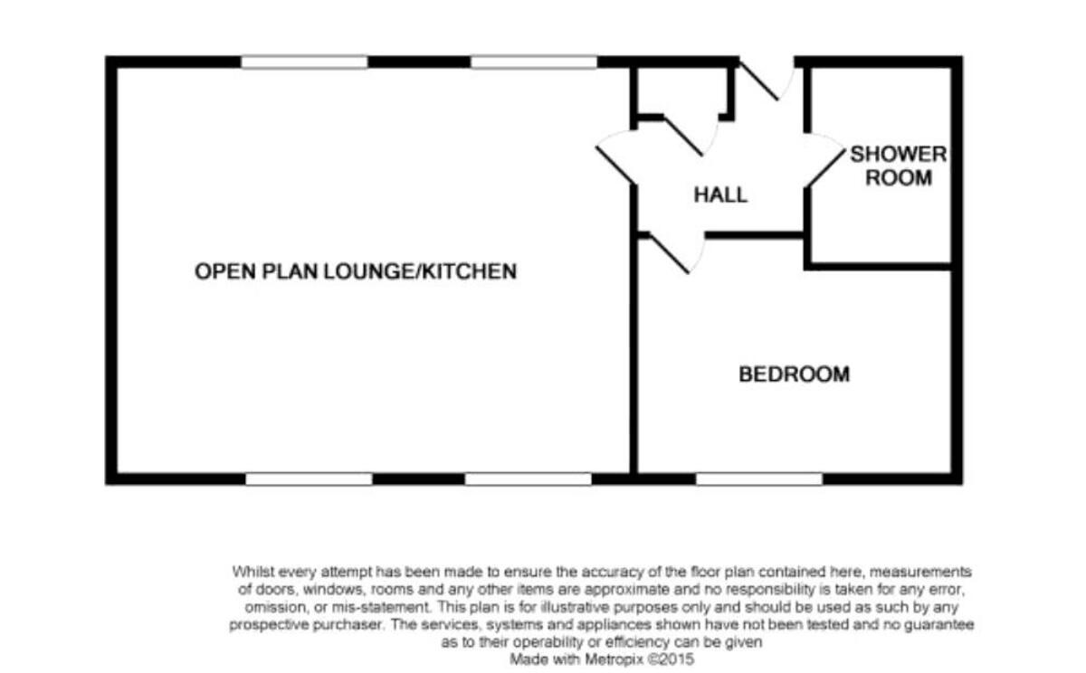 The Old White Lion, Great Yarmouth floorplan
