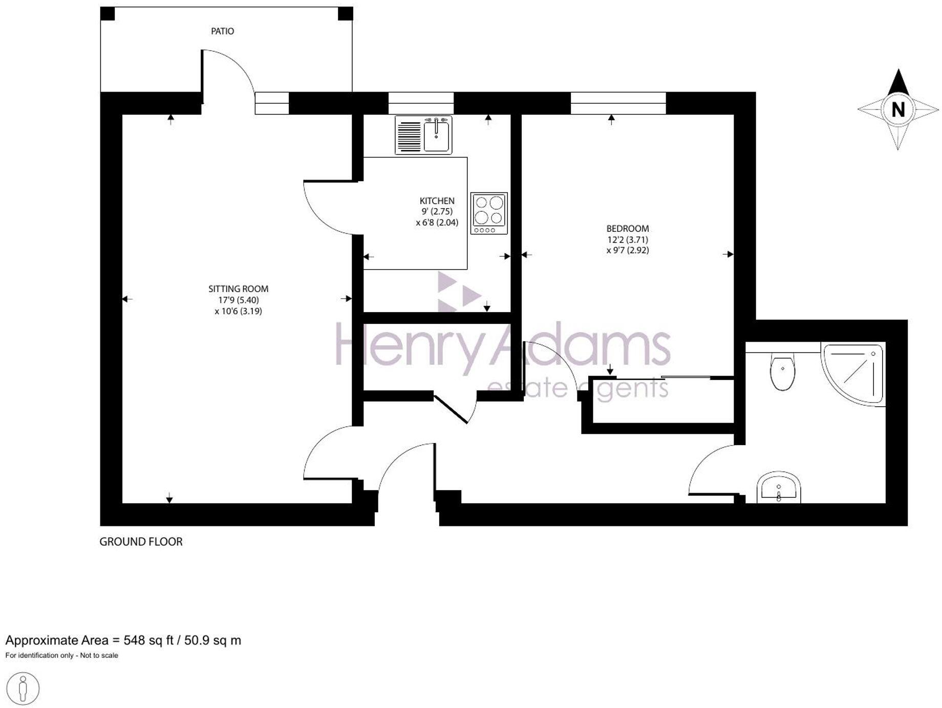 The Hornet, Chichester, PO19 floorplan