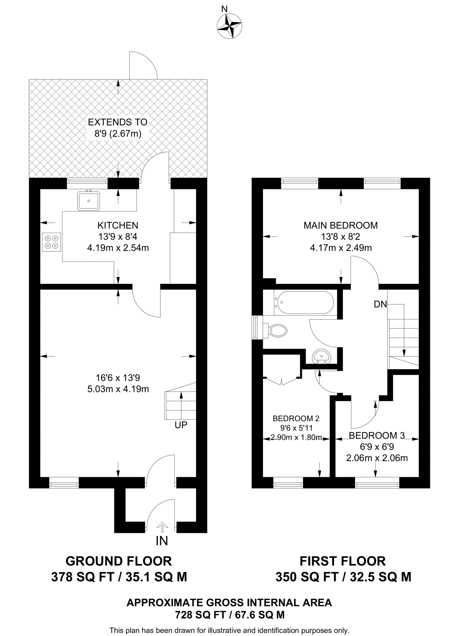Evelyn Denington Road, Beckton, London, E6 floorplan
