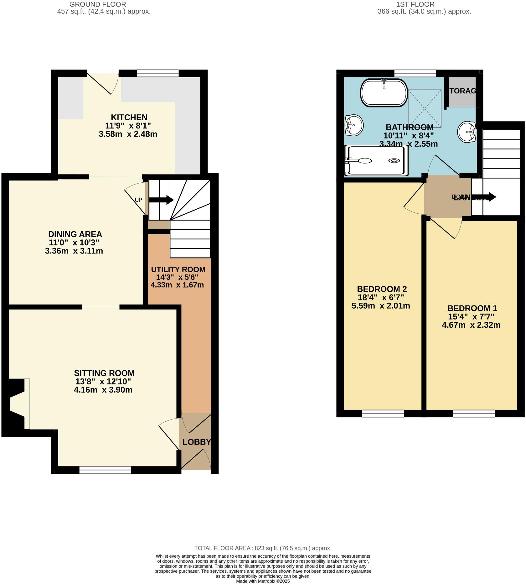 Starcross, Exeter floorplan