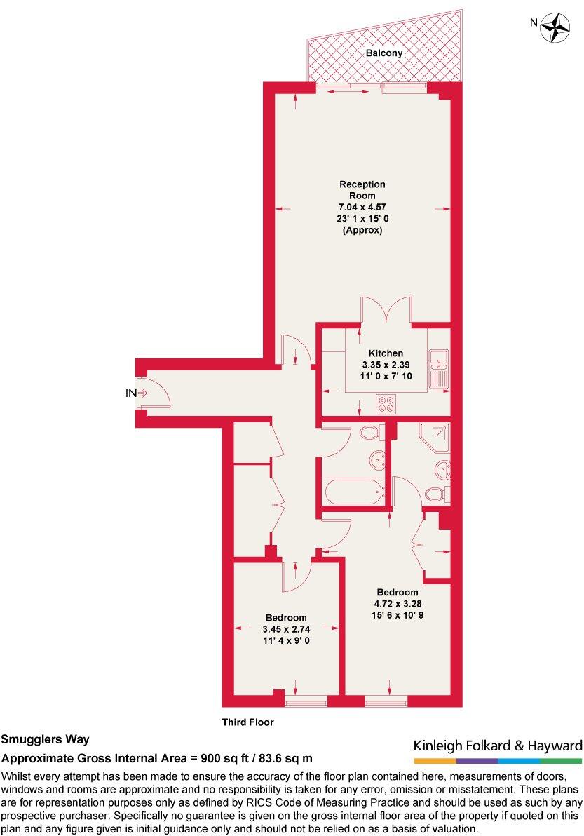 Smugglers Way, London, SW18 floorplan