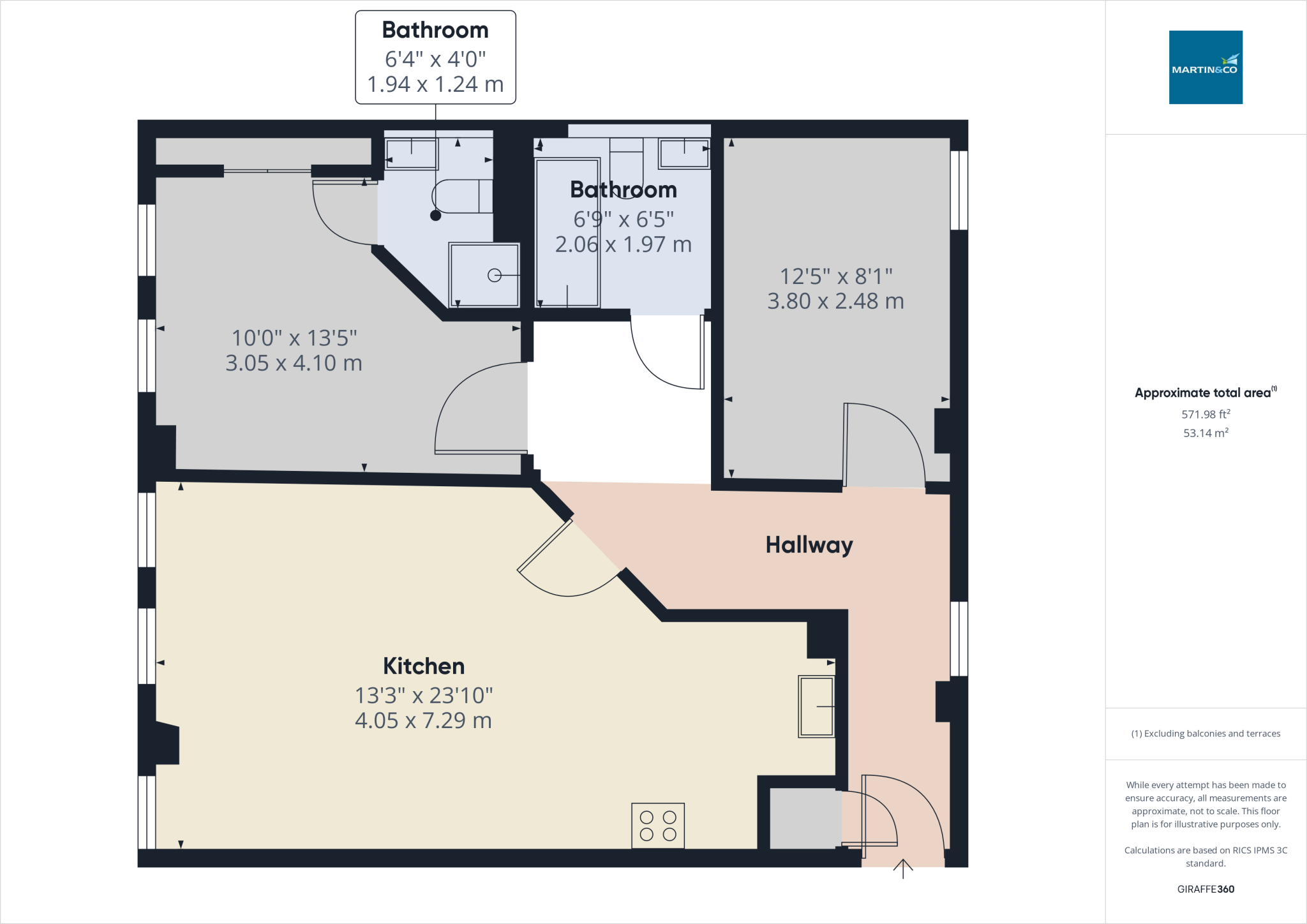 133a High Street floorplan