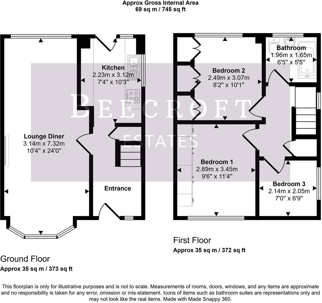 Meadow Drive, Chapeltown, Sheffield floorplan
