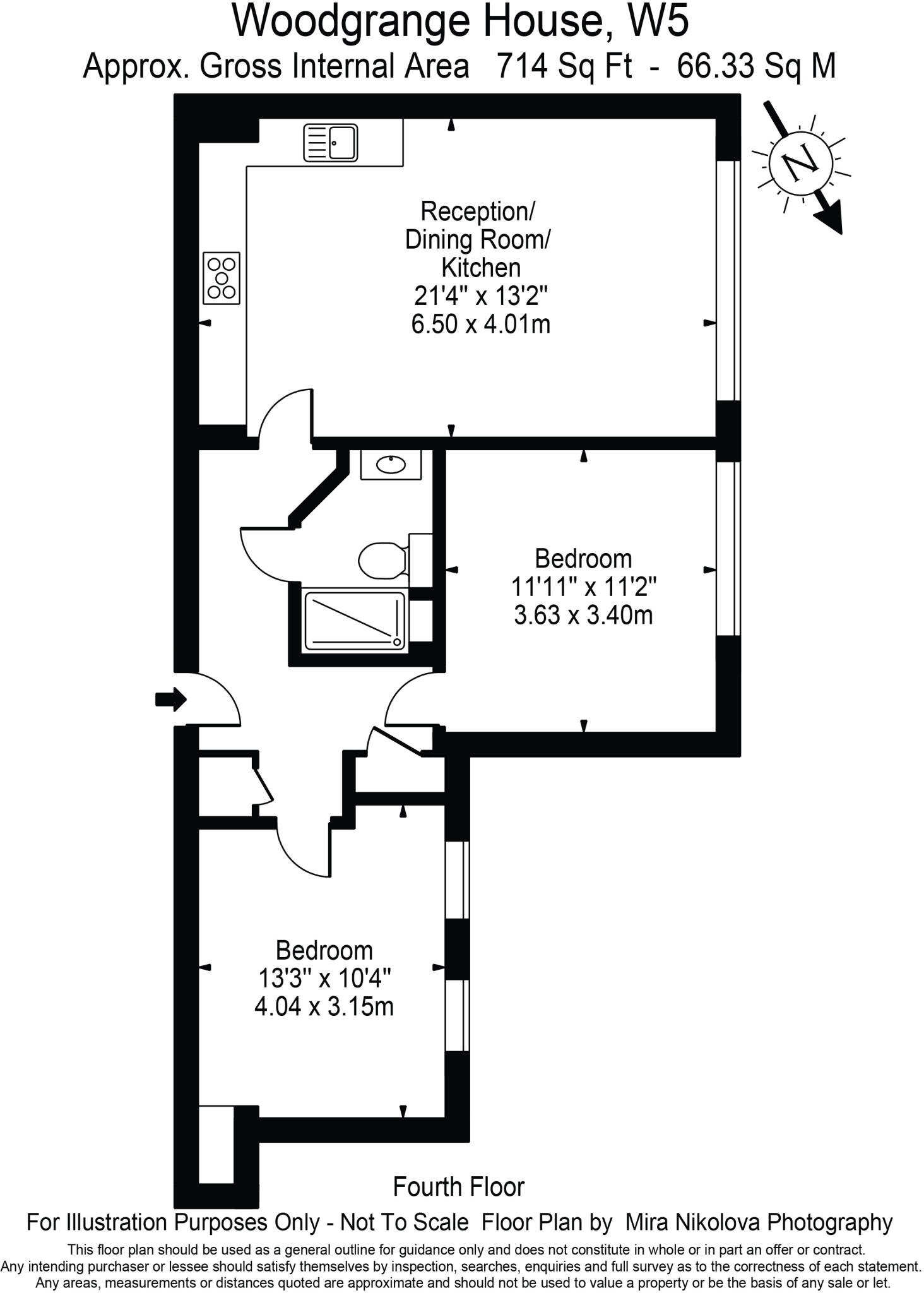 Uxbridge Road, London, W5 floorplan