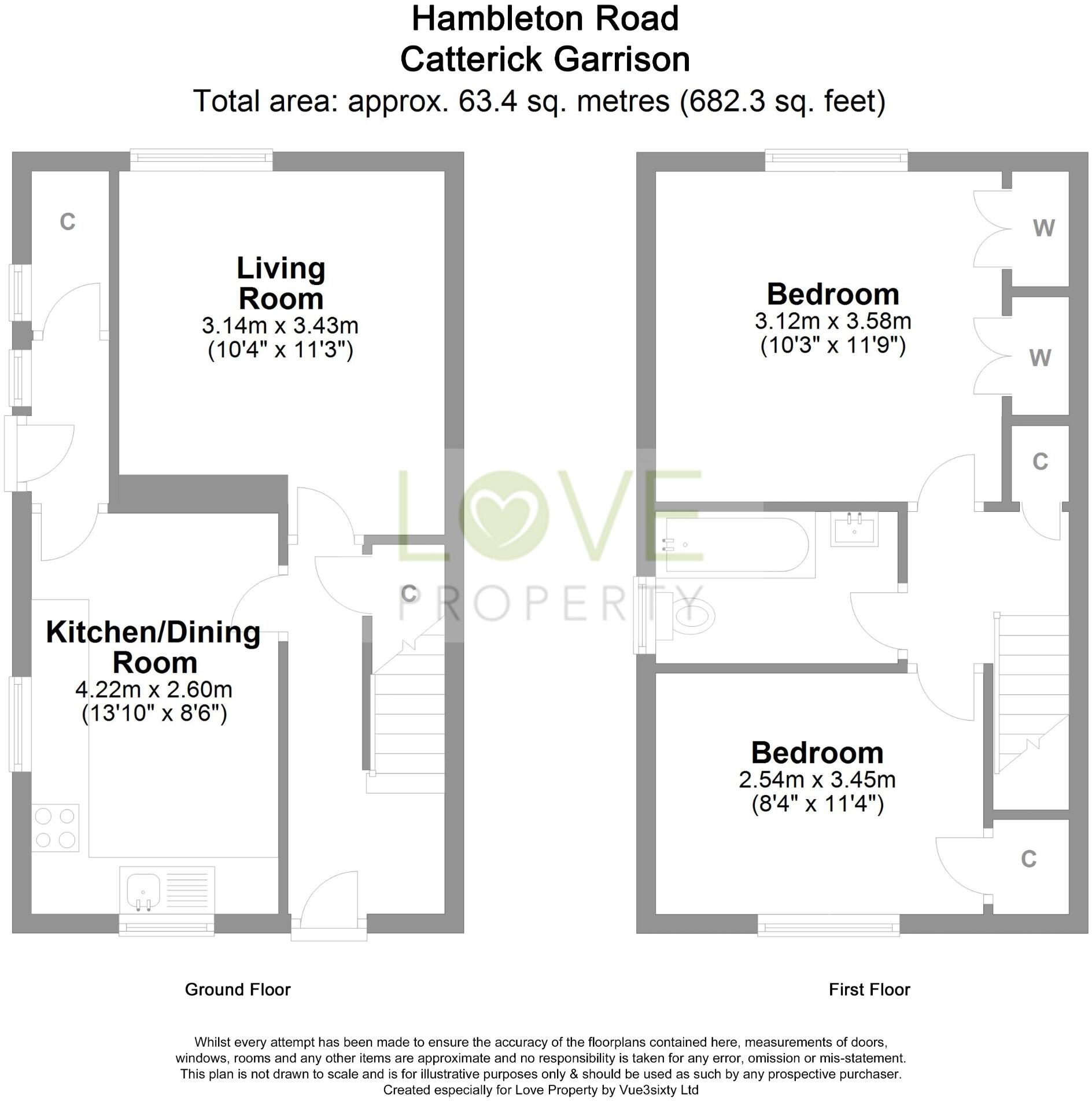 Hambleton Road, Catterick Garrison floorplan