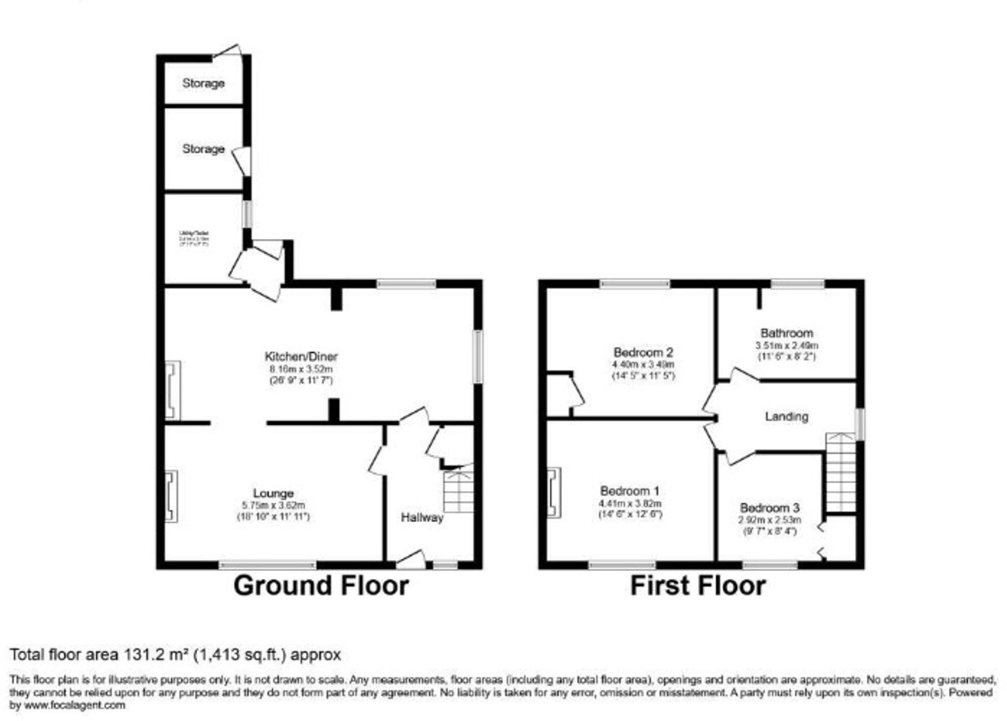 Ebbsfleet Lane, Ramsgate, CT12 floorplan