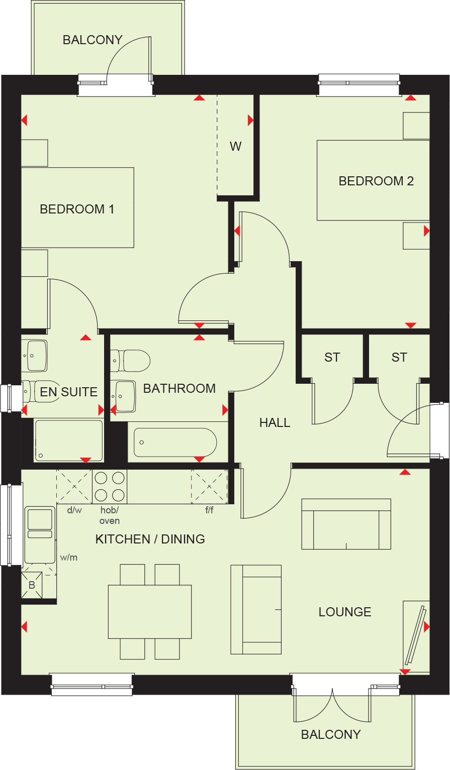 Senliz Road, 
Alconbury, 
Huntingdon, 
Cambridgeshire, 
PE28 4LY floorplan