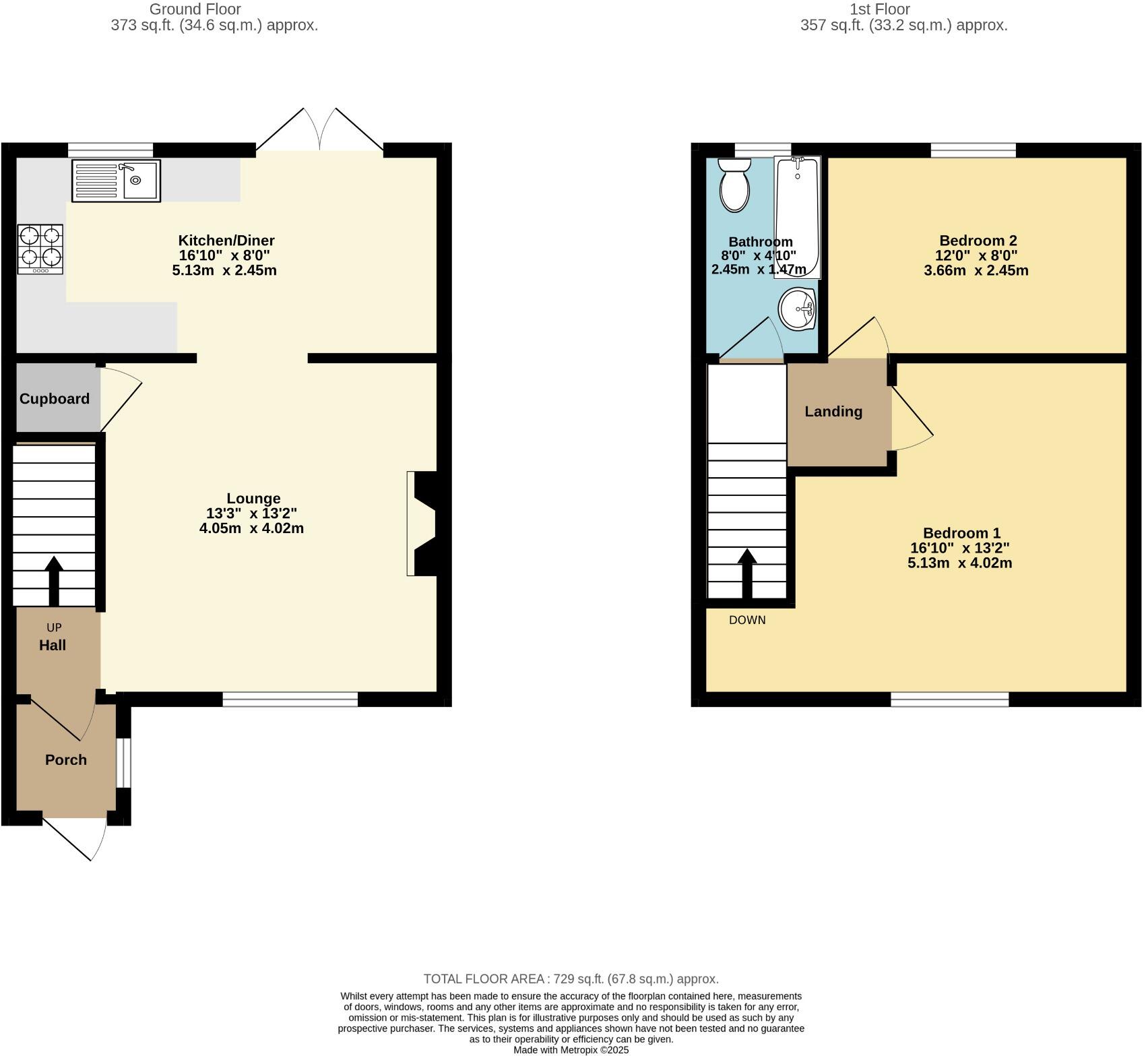 Mayfield Road, Swaythling, Southampton floorplan