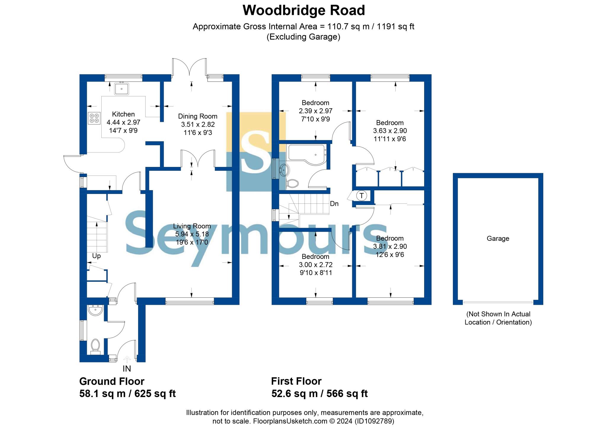 Woodbridge Road, Blackwater, Camberley floorplan