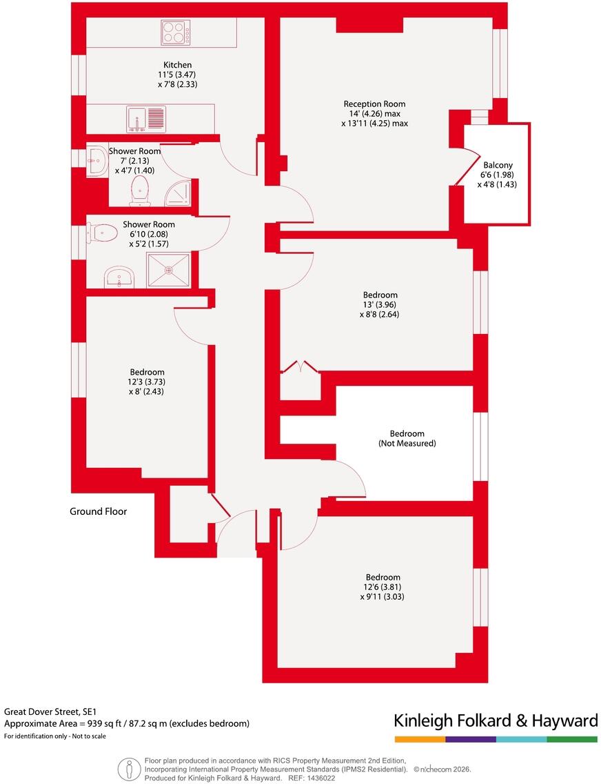 Great Dover Street, Southwark, London, SE1 floorplan