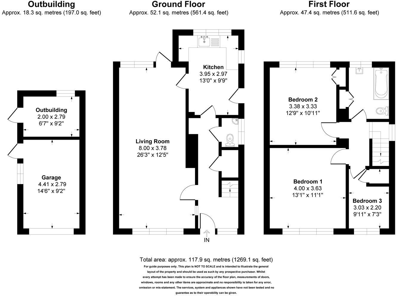 Grays Lane, Hitchin floorplan