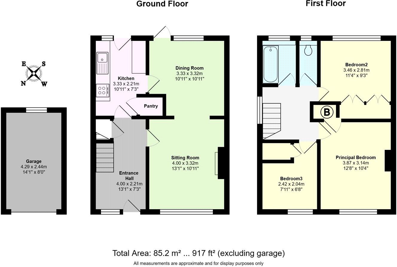141, Kelsey Crescent, Cambridge, Cambridgeshire floorplan
