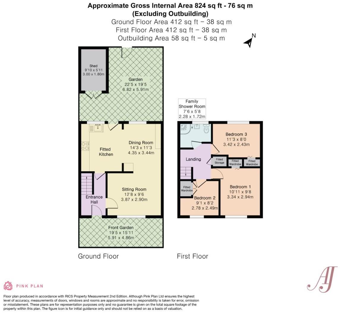 Park View, Saul, Gloucestershire floorplan